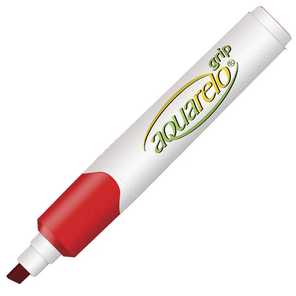 Aquarelo Grip Rojo C/6 Pz