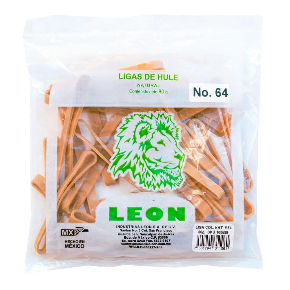 Ligas Natural # 64 Bolsa 80 G