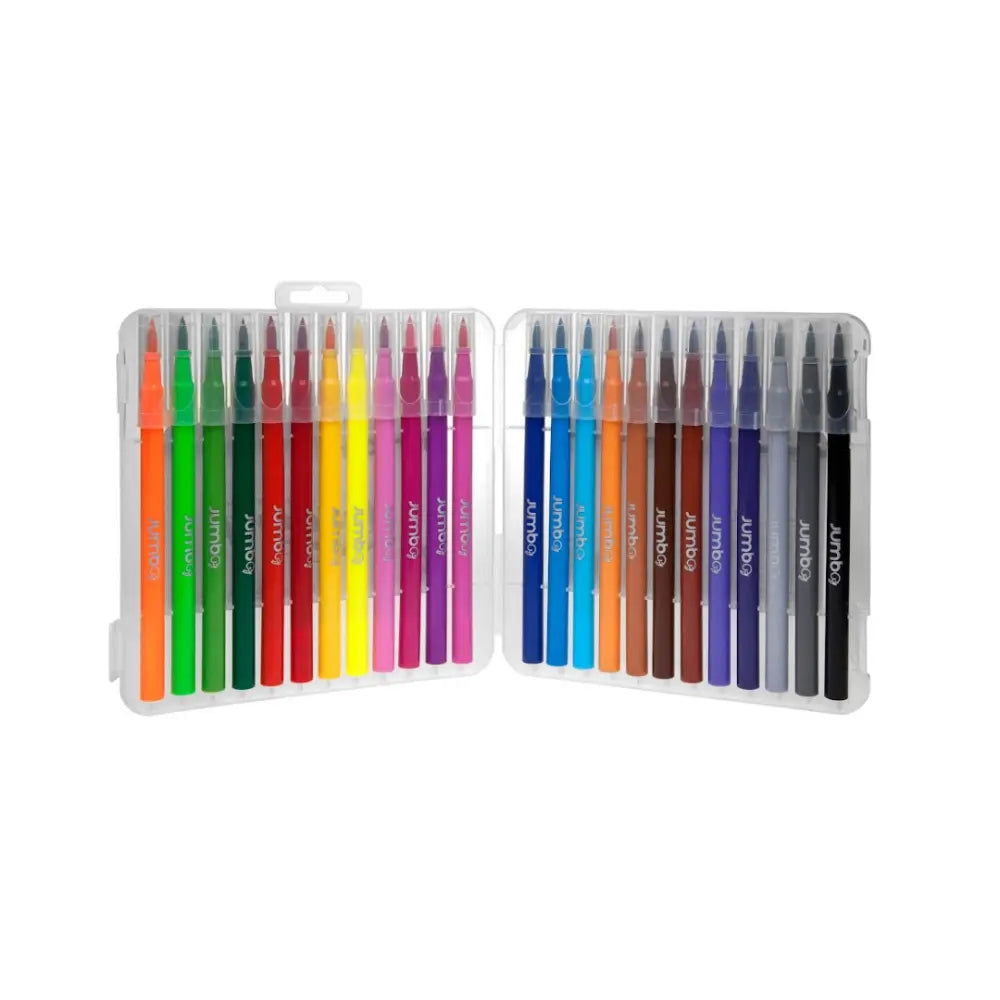 Plumones Lettering, Punta De Pincel P/24 Pz