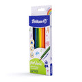 Lápices De Colores Triangulares Largos Pelikan C/12 Pz