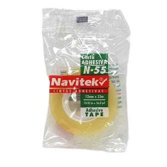 Cinta Adhesiva N-55 12mm X 33m P/24pz