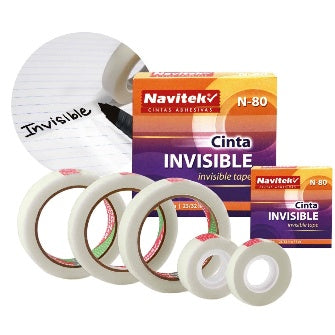 Cinta Invisible 18mm X 33m Caja Individual