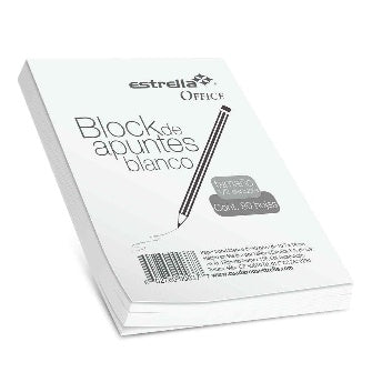 Block De Apuntes 1/2 Estrella Con 80 Hojas