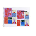 Cuaderno Italiano Espiral Raya Con 100 Hojas