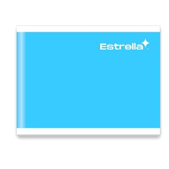 Cuaderno Italiano Grapado Cuadro Alemán 14mm 100 Hojas Estrella