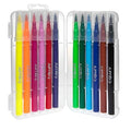 Plumones Lettering, Punta De Pincel P/12pz