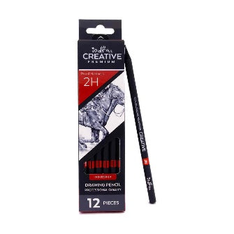 Lápiz De Dibujo Profesional 2H C/12 Pz