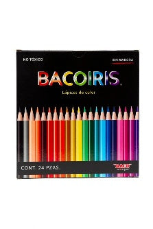 Lápices De Colores Bacoiris Baco 24 Pzs