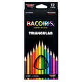 Lápices De Colores Triangulares Bacoiris C/12 Pzs