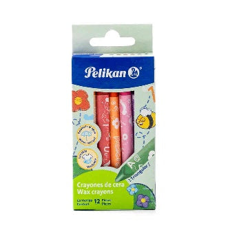 Crayolas Estándar Triangulares Pelikan C/12 Pz
