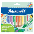 Crayolas Jumbo Triangulares Pelikan C/24 Pz