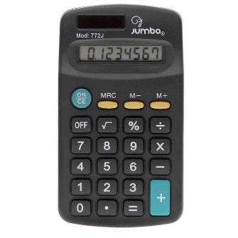 Calculadora Básica De Bolsillo Jumbo