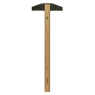 Regla T Rtw-50 De Madera 50 Cm