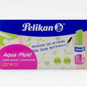 Corrector En Brocha Pelikan Aqua Fluid 20ml C/12 Pz
