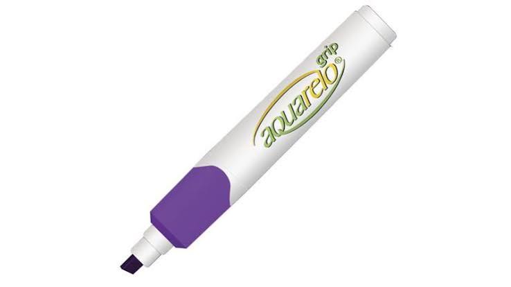 Aquarelo Grip Violeta C/6 Pz