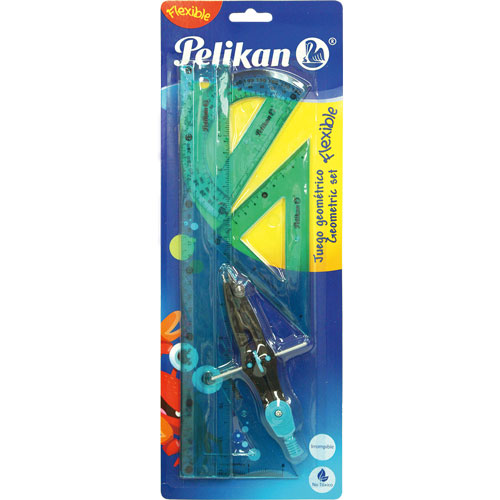 Juego De Geometría Flexible Chico Pelikan