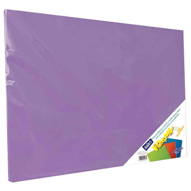 Foamy Pliego 70x90 Cm Lila P/10 Pz