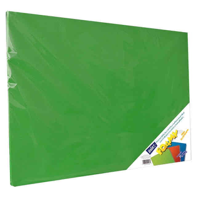 Foamy Pliego 70x90 Cm Verde Bandera P/10 Pz
