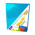 Foamy Diamantado Azul Cielo T. Carta P/10 Pz