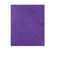 Foamy Diamantado Morado T. Carta P/10 Pz