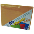 Foamy Tamaño Carta Camello P/24