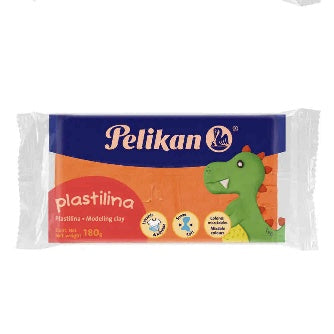 Plastilina Marqueta Naranja 180g Pelikan