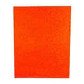 Foamy Diamantado Tamaño Carta, Color Naranja Neon P/10 Pz