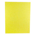 Foamy Diamantado Tamaño Carta, Color Amarillo Neon P/10 Pz