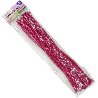 Limpiapas Rosa Metalico P/25 Pz