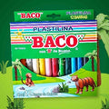 Plastilina Con 12 Barras De Colores Baco