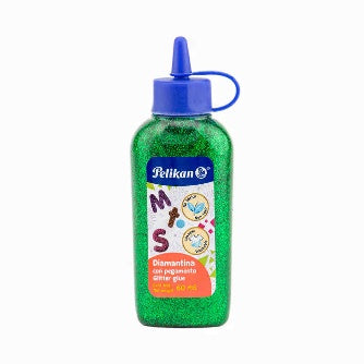 Diamantina Con Pegamento Verde Bandera60ml