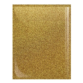 Foamy Diamantado Oro Medio T. Carta P/10 Pz