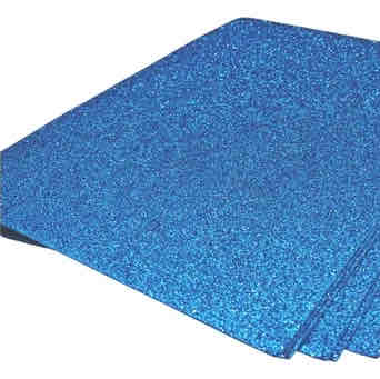 Foamy Diamantado Extendido Turqueza Neon P/10 Pz