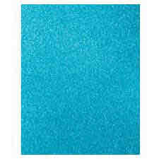 Foamy Diamantado Azul Turquesa T. Carta P/10 Pz