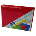 Foamy Tamaño Carta Rojo Bandera C/24 Pz Pz