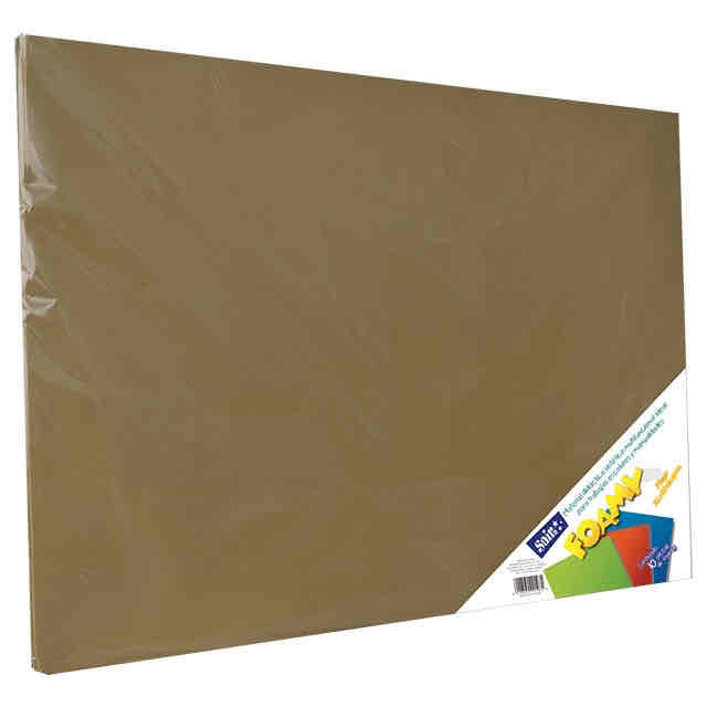 Foamy Extendido Café C/10 Pz