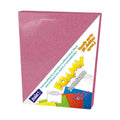 Foamy Diamantado Rosa Pastel T.carta P/10 Pz