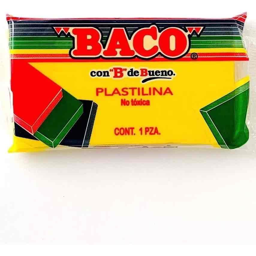 Plastilina Marqueta Amarillo Baco 180g