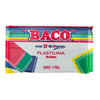 Plastilina Marqueta Baco Blanco 180g