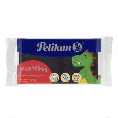 Plastilina Marqueta Negro 180g Pelikan