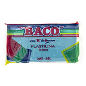 Plastilina Marqueta Azul Cielo 180gr