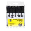 Marcador Para Pizarrón Negro C/12 Pz