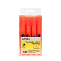 Marcatextos Neón Naranja C/12 Pz