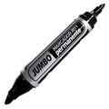 Marcador Permanente Jumbo Doble Punta Negro C/10 Pz