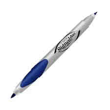 Marcador Singal Dúo Azul C/12 Pz