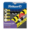 Marcador Permanente De Aluminio Azul C/12 Pz