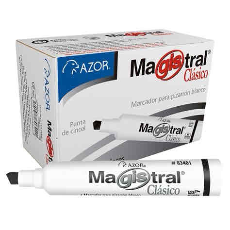 Magistral Clasico Negro Caja Con 12 Pz