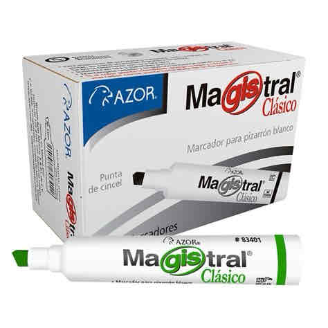 Magistral Clasico Verde Caja Con 12 Pz