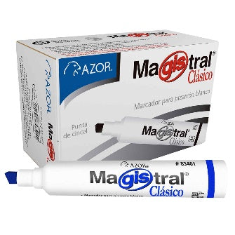 Magistral Clasico Azul Caja Con 12 Pz
