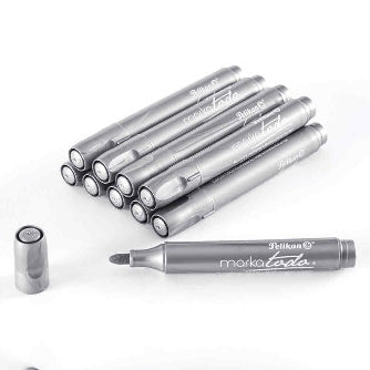 Marcador Markatodo Plata C/10pz